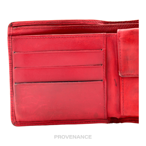 🔴 Louis Vuitton Marco Wallet - Red Epi Leather - Picture 7 of 9